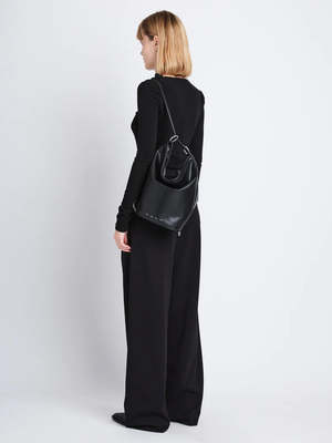 Spring Bucket Bags Proenza Schouler Spring Bucket Leather Bag - Black | Garmentory