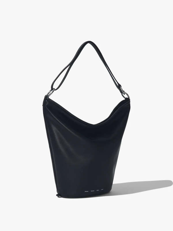 Proenza Schouler Spring Bucket Leather Bag - Black | Garmentory