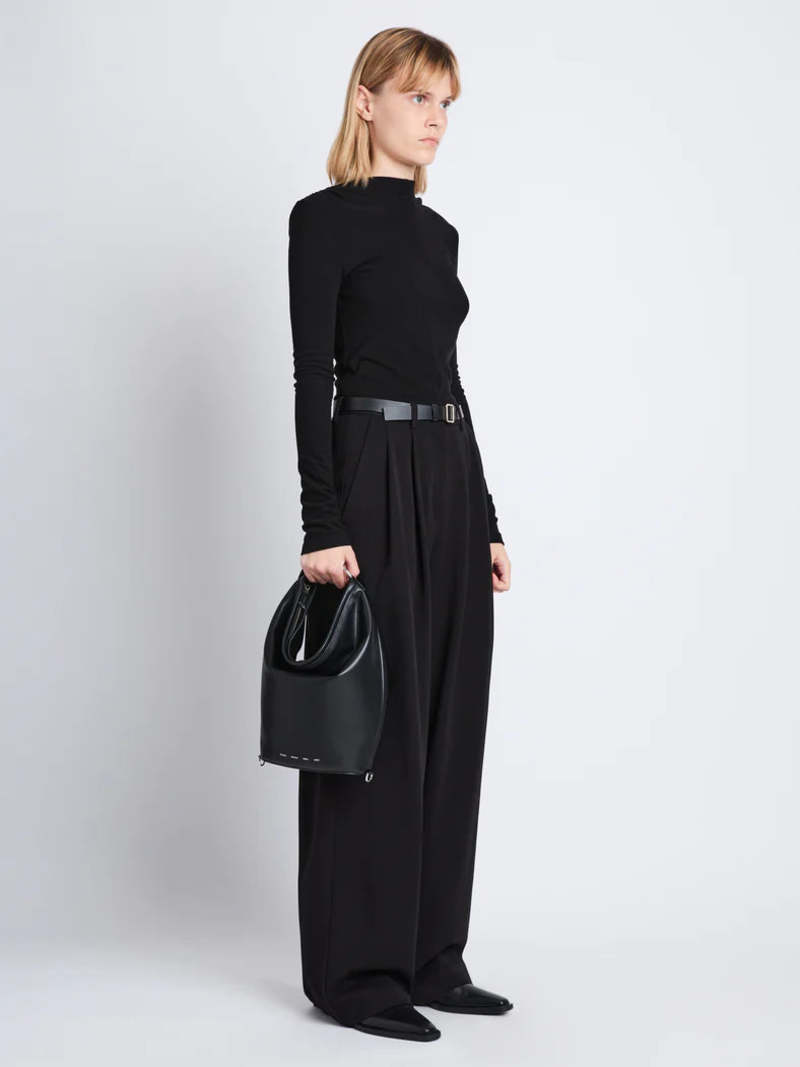 Spring Bucket Bags Proenza Schouler Spring Bucket Leather Bag - Black | Garmentory