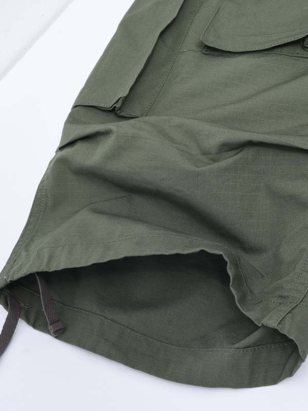 Engineered Garments FA Cotton Ripstop Short - Olive | Garmentory