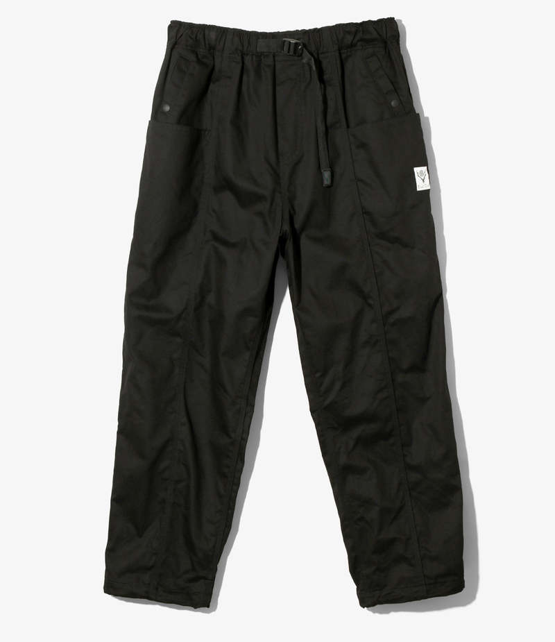 Around 2way belted tech pants black M