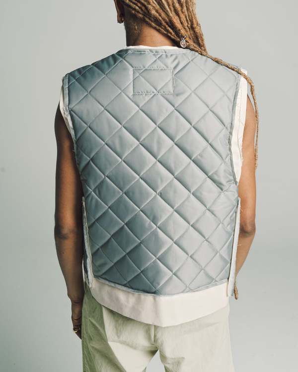 Camiel Fortgens Nylon Research Zip Vest - Sage | Garmentory