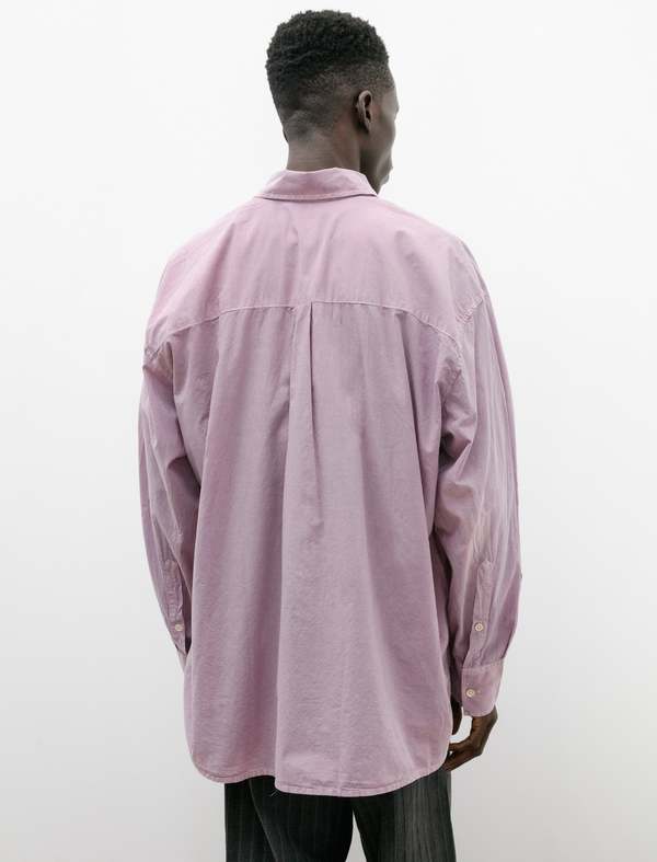 Our Legacy Borrowed BD Shirt - Dusty Lilac Voile | Garmentory