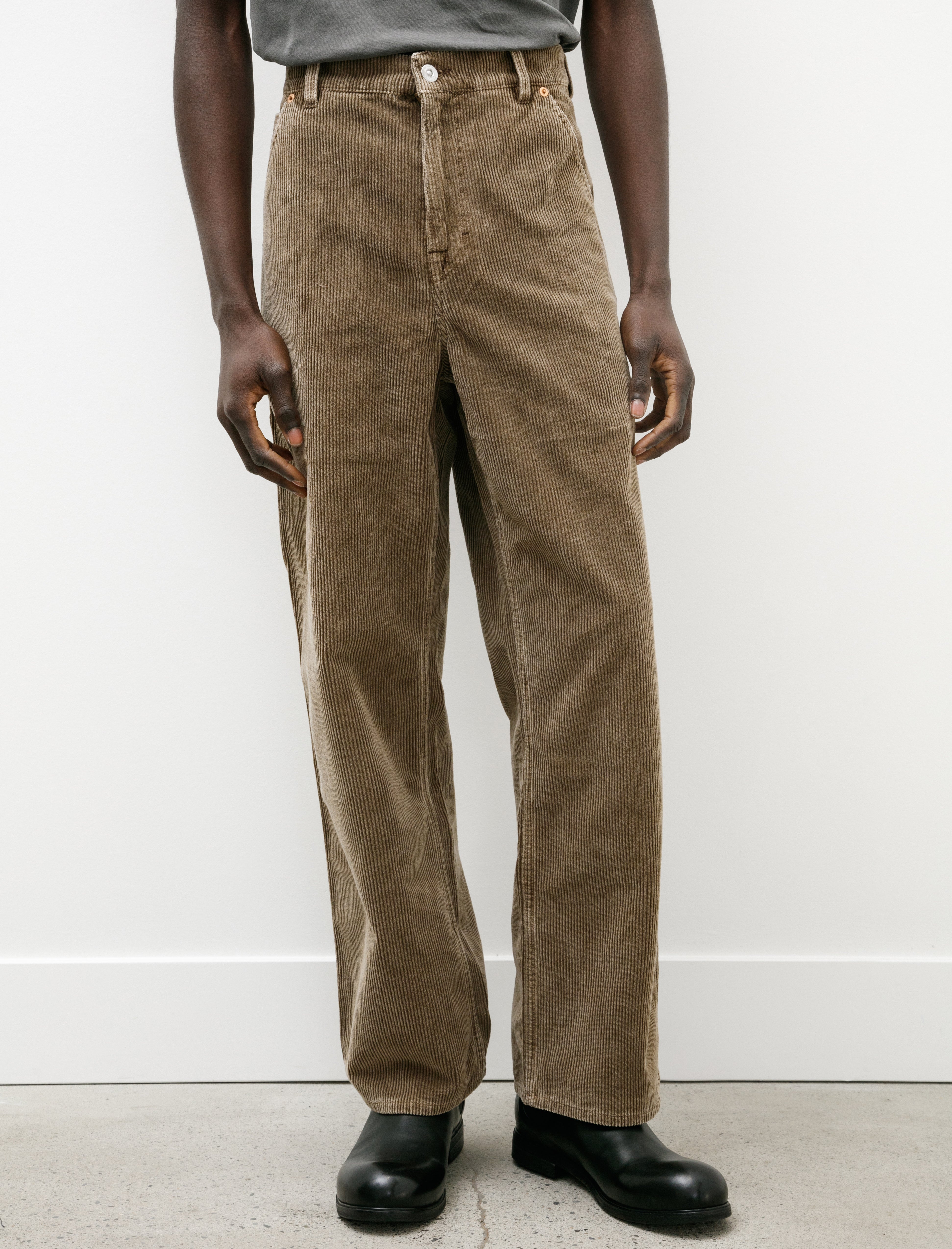 Our Legacy Enzyme Cord Joiner Trouser - Brown | Garmentory