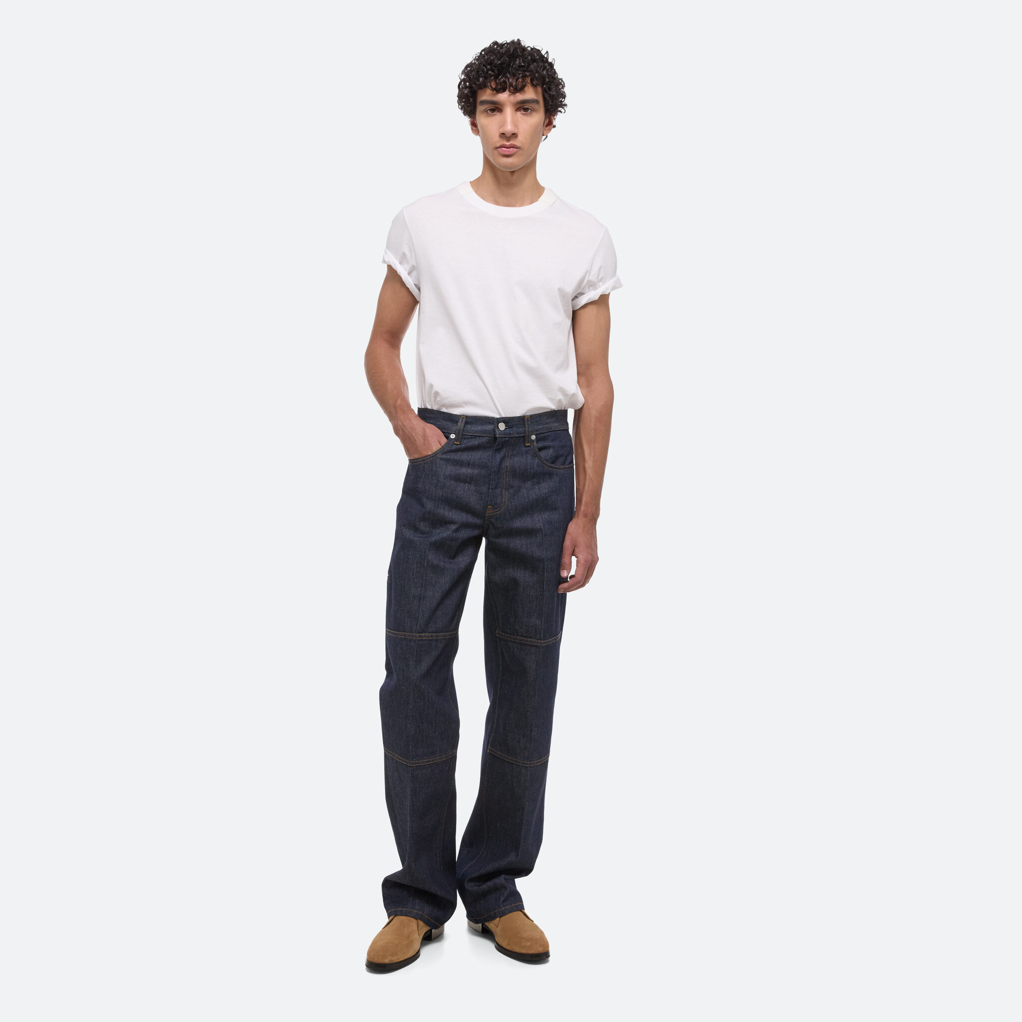 Helmut Lang Carpenter Jeans - Raw Indigo | Garmentory