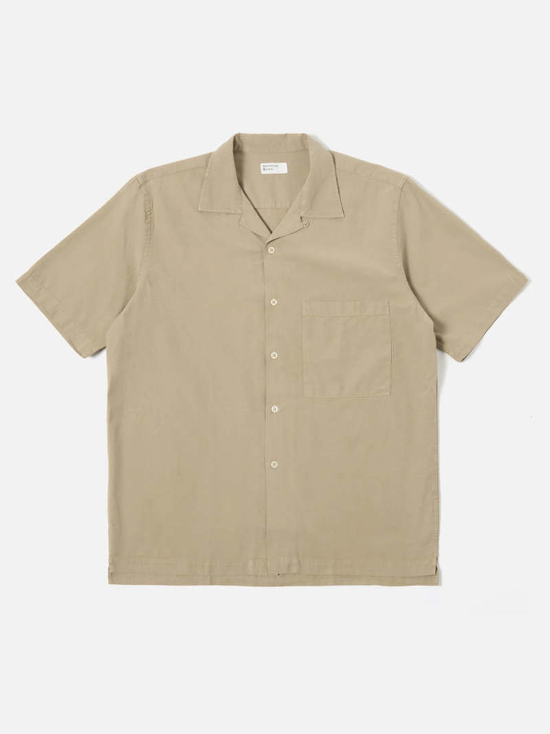 Universal Works Camp II Shirt - Summer Oak