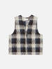 Universal Works Marine Gilet - Deck Ikat Indigo - Thumbnail 1