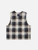 Universal Works Marine Gilet - Deck Ikat Indigo - Thumbnail 5