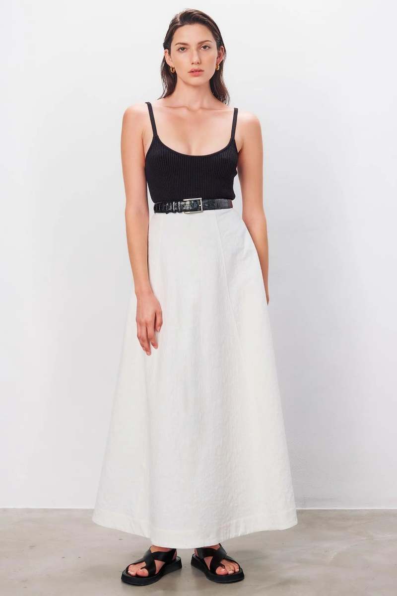 Marni Skirt in Ivory | Garmentory