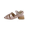 Freda Salvador Hattie Fisherman Sandal - Ballet Pink Patent - Thumbnail 1