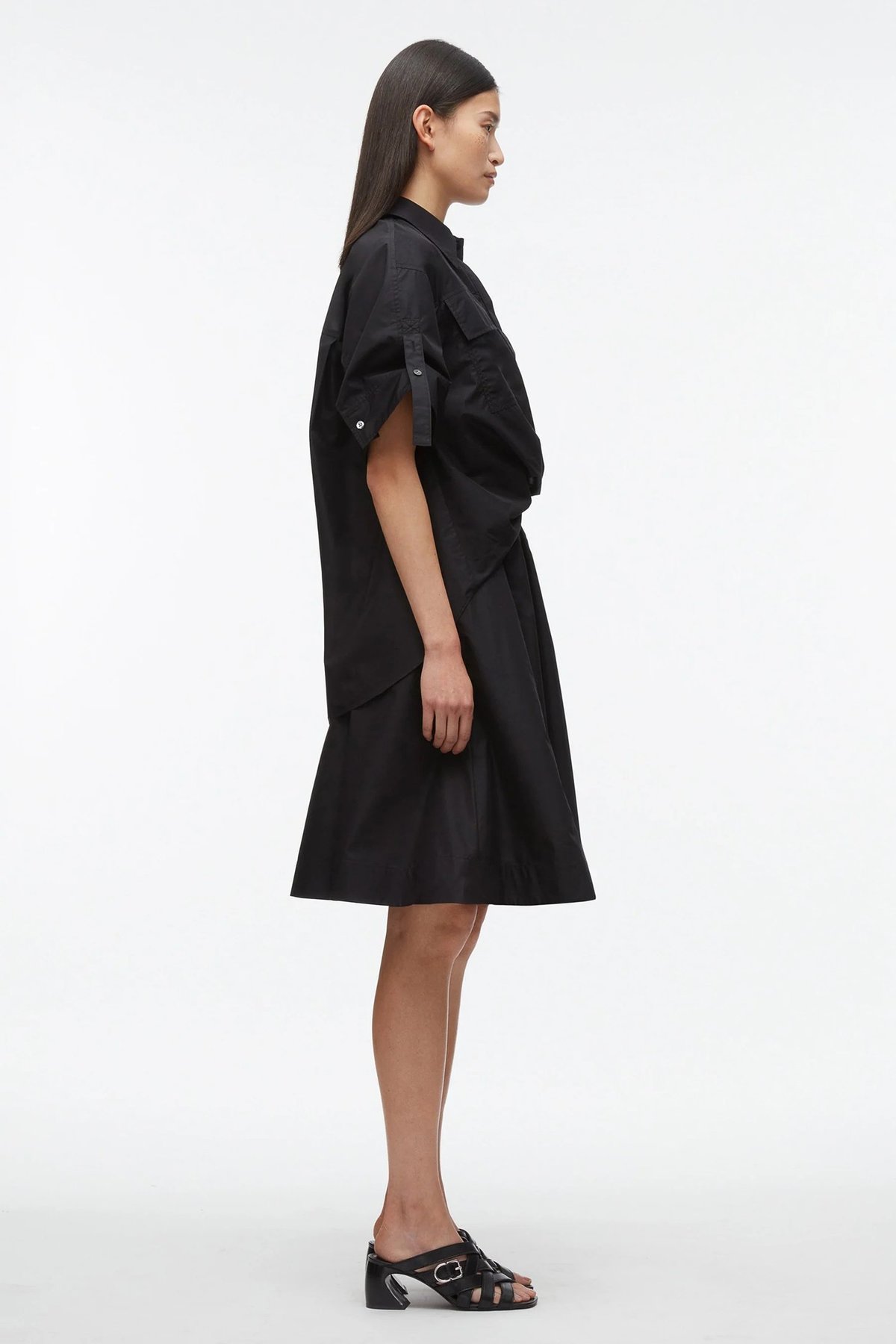 phillip lim tucked front shirt dress 3.1 Phillip Lim Tucked Front Shirt Dress