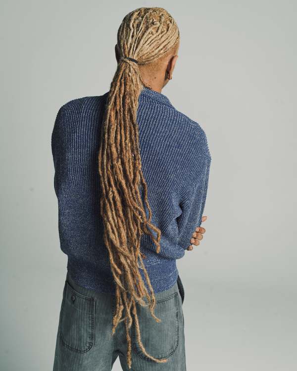 Taiga Takahashi Linen & Silk Knit Sports Jacket C. 1930's - Mix