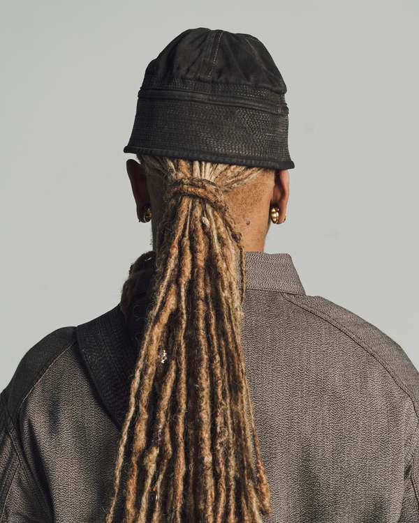 Taiga Takahashi US Naval Hat - Mud Dyed Brown | Garmentory