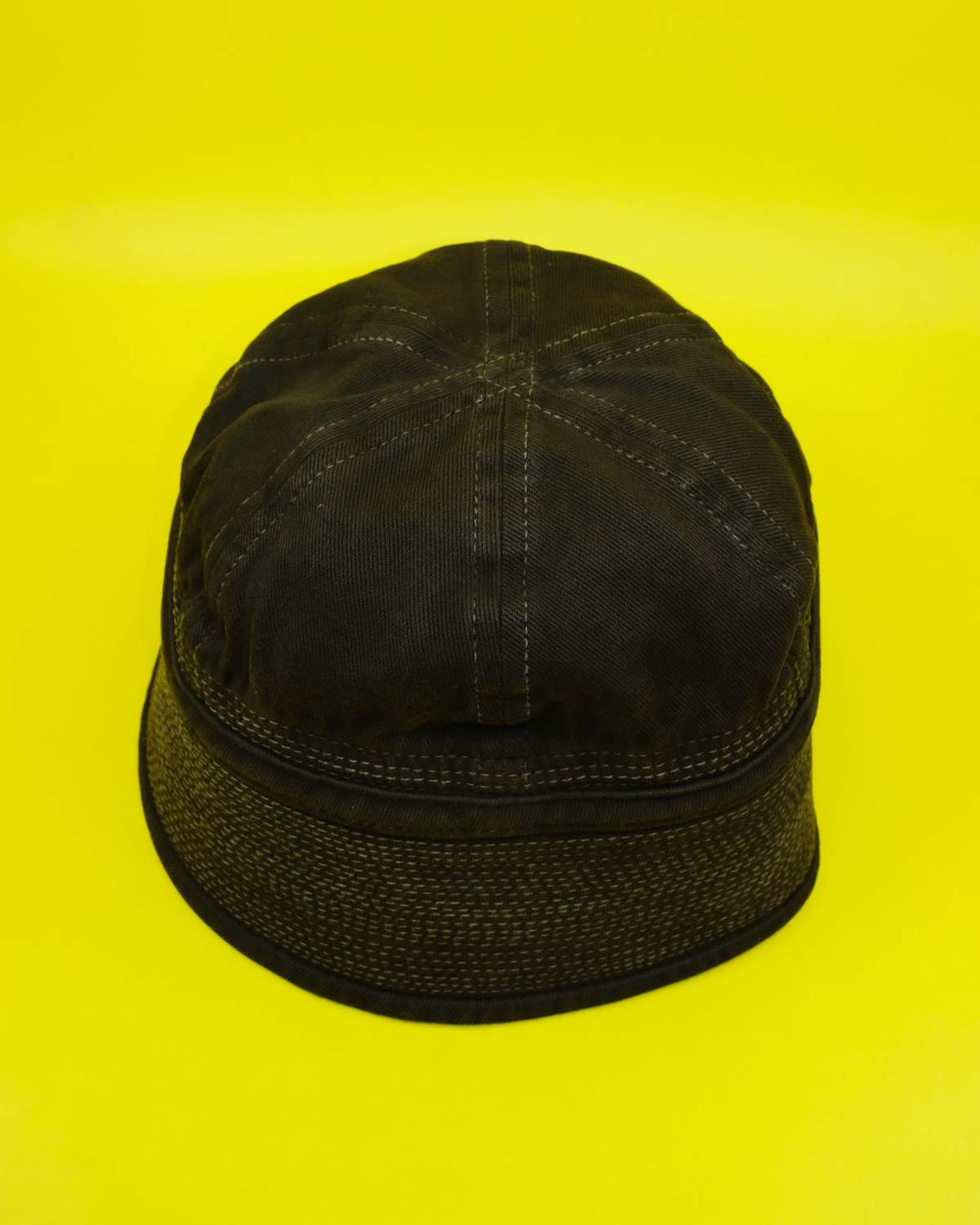 T.T Lot.007 US Naval Hat MUD DYED BROWN LOT.007 NAVAL HAT