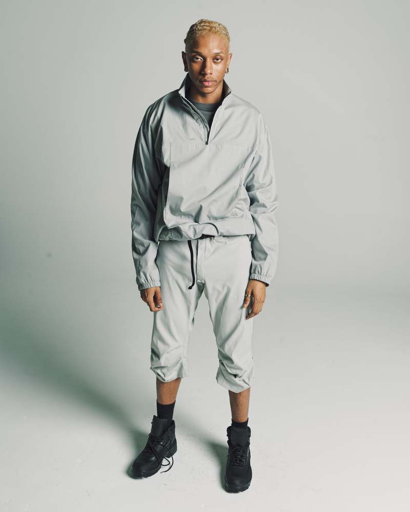 GR10K ARC PANT MID 定価60500 GR10K Light Canvas Nylon Arc Pant Mid - Pale Grey | Garmentory