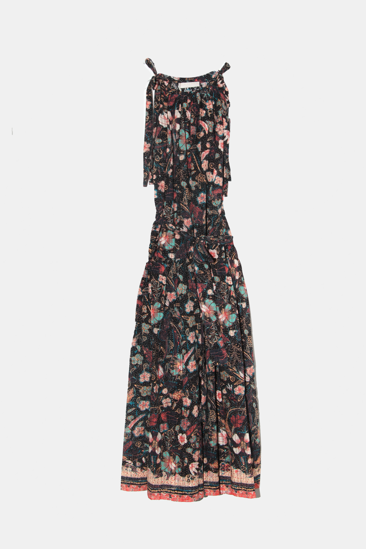 Ulla Johnson Samar Midi Dress - Obsidian - Image 1 of 6