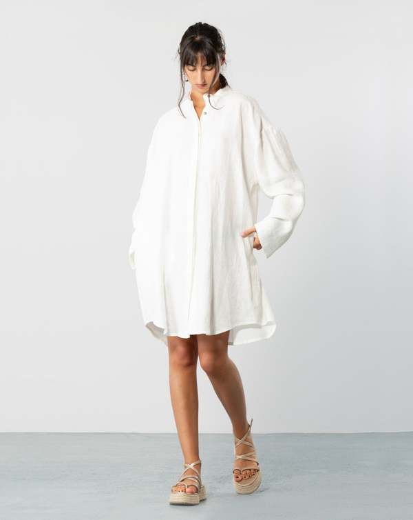 knee length dresses for ladies Urban Classics - Ladies Organic Heavy Oversized Tee Black - Dress main image 0