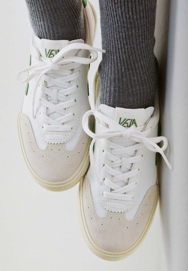 VEJA★VOLLEY★キャンバス★WHITE EMERAUDE★兼用 veja-small-volley-organic-