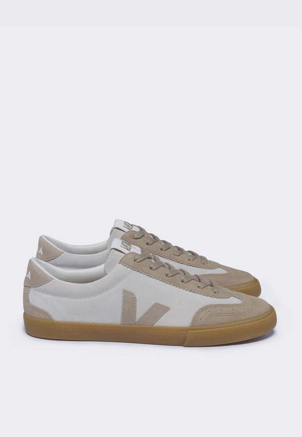 VEJA Volley Suede Sneakers - Natural Sahara/Natural | Garmentory