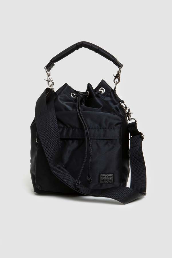 Porter Yoshida Balloon Bag (S) in Black main image 1