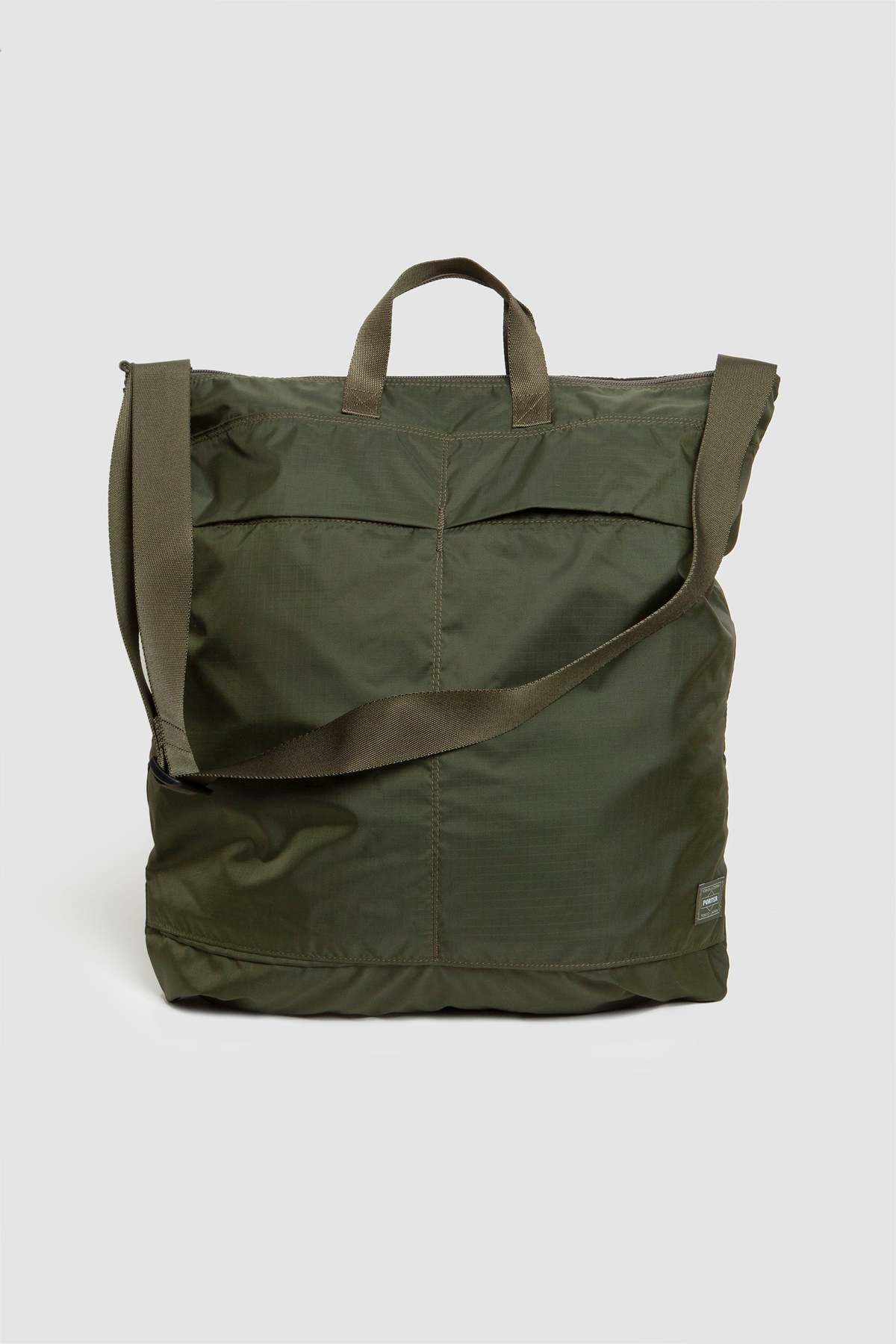 Porter Yoshida Flex 2Way Helmet Bag - Olive Drab | Garmentory