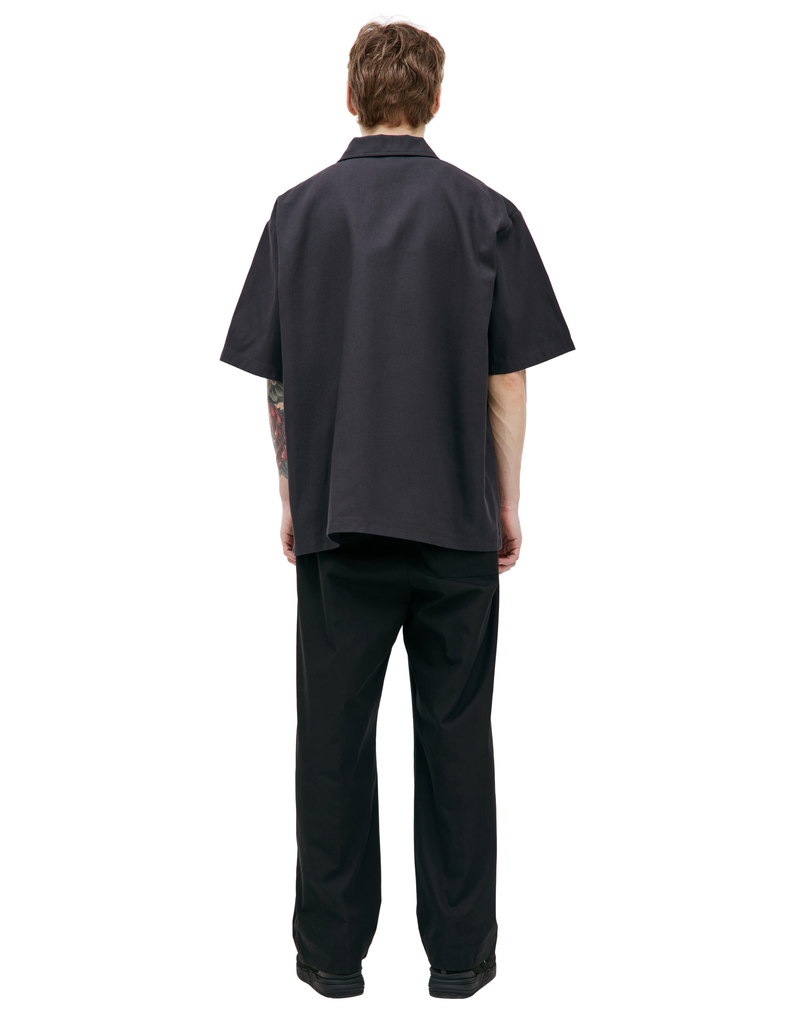 【MARNI】Short sleeve T-shirt/追跡+関税+全国送料込み Marni Short-sleeve Zip Shirt | Garmentory