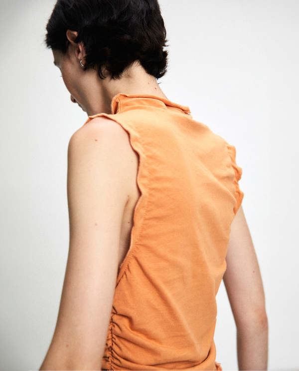 RITA ROW　AMBER BLOUSE Amber Shirt Pineapple | Linen Short-Sleeved Blouse - Rita Row