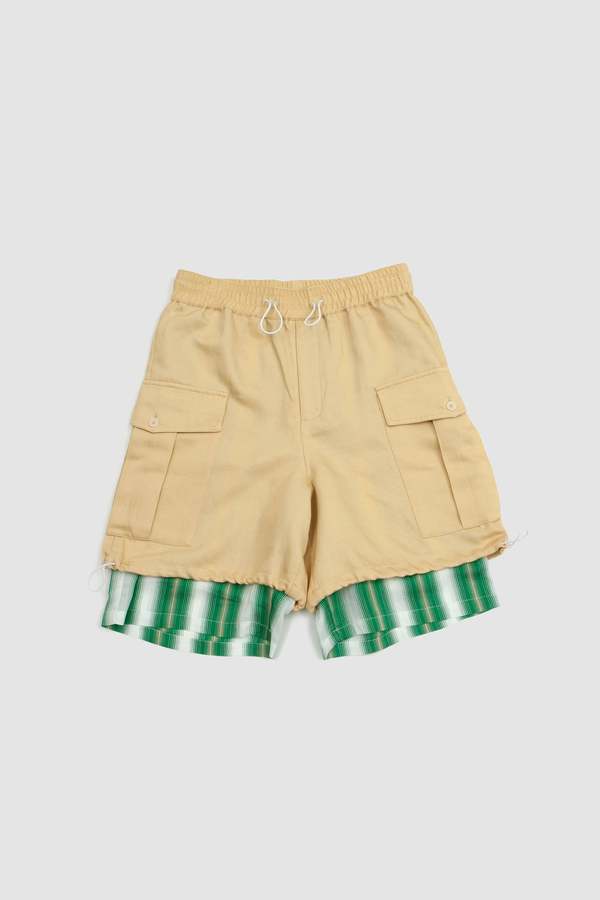 Wales Bonner Roam Cargo Short - Parsnip