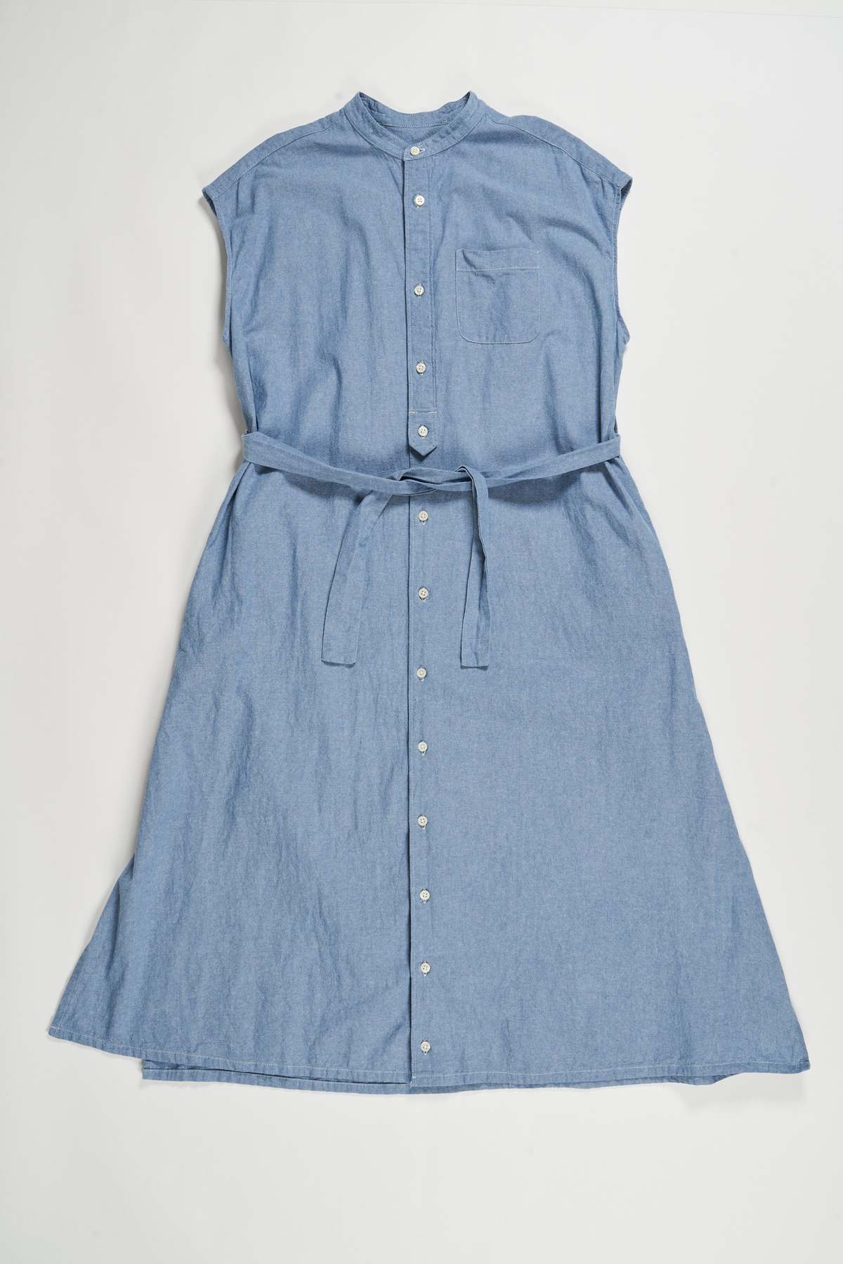 Engineered Garments｜DRESSES (Banded Collar Dress - Blac Engineered Garments Banded Collar Dress - W Department