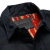 Freenote Cloth RJ 1 Riders Jacket Waxed Canvas - Black/Red Interior - Thumbnail 3