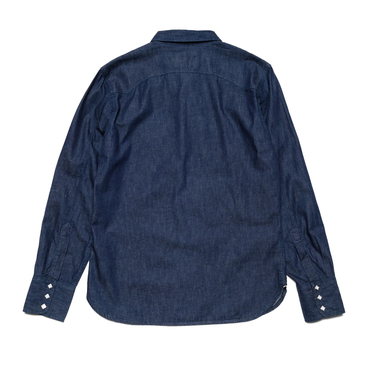 Freenote Cloth Calico 6 Ounce Selvedge Denim Shirt - Rinsed | Garmentory