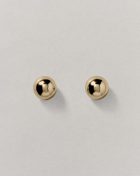 Annika Inez Endless Glassy Earrings - Gold/Glass | Garmentory