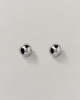 Annika Inez Small Hemisphere Earrings - Thumbnail 3