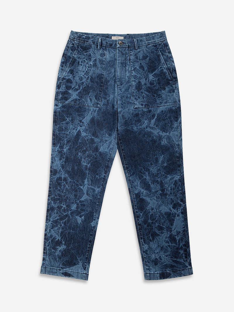 O.N.S Crosby Denim Pants - Bleach Cloudy Tie Wash | Garmentory