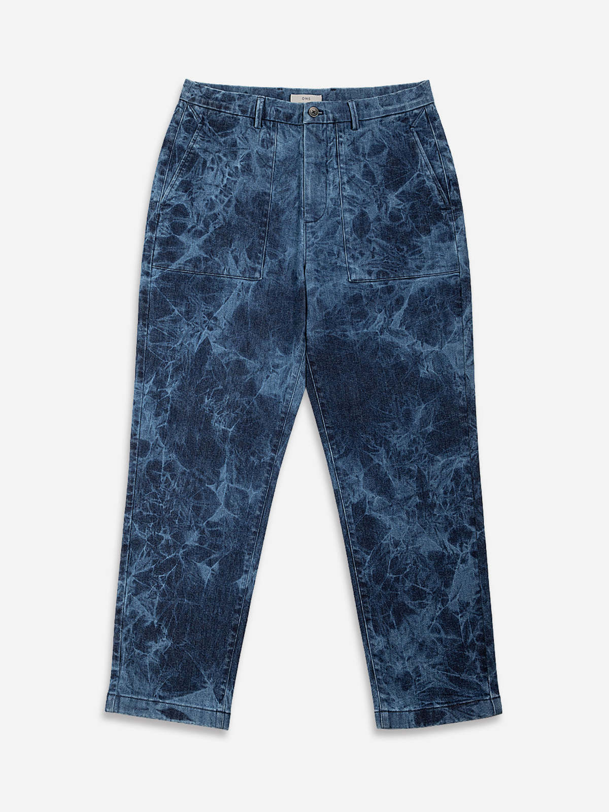 【2plan】24FW★ [LAN ARCHIVE] Tie Dye Washing Denim Tie LAN ARCHIVE] Tie Dye Washing Denim Tie - 2PLAN | 60% - Asian