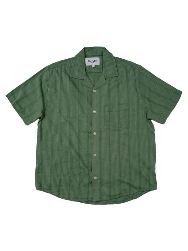 STRIPED SEERSUCKER SHIRT