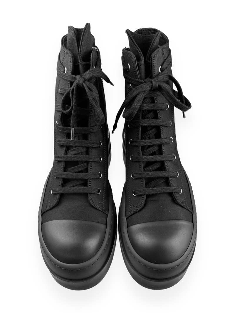 靴 SS24 DRKSHDW DOUBLE BUMPER SNEAKS 43 RICK OWENS DRKSHDW - Women Denim Double Bumper Sneakers