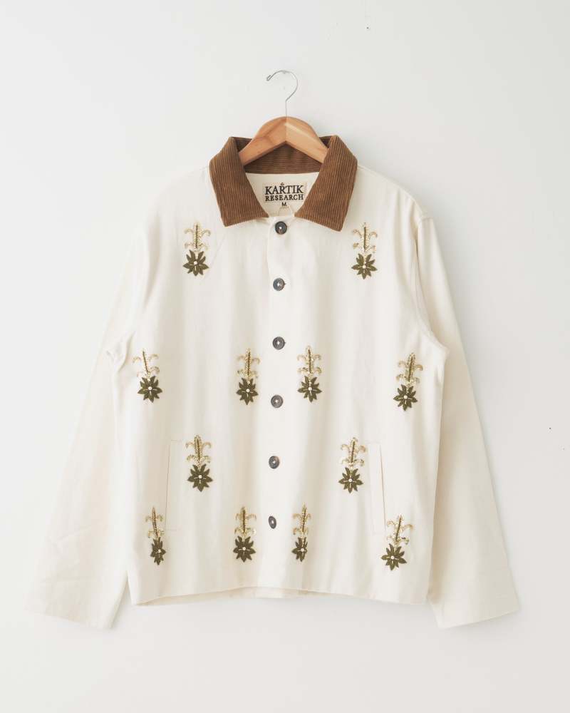 Karu Research Cropped Jacket | Mirror and Cloth Circles with