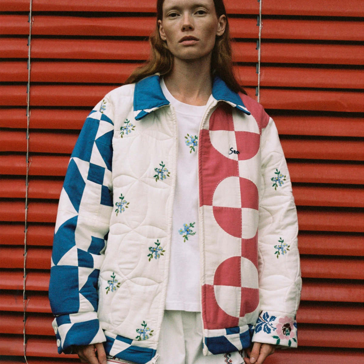 Sea NY Tanya Patchwork Jacket - Multi | Garmentory