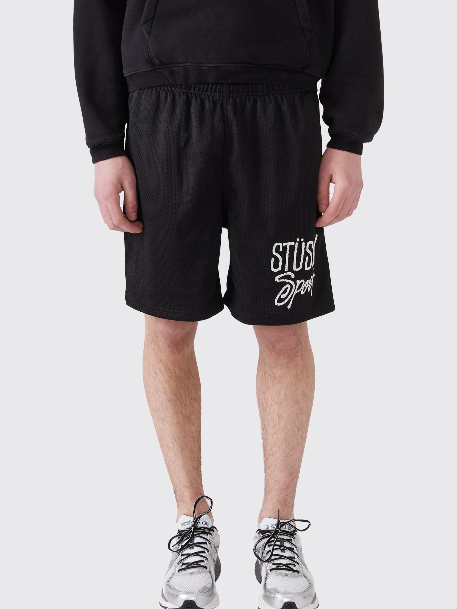 Stussy Mesh Short Sport - Black | Garmentory