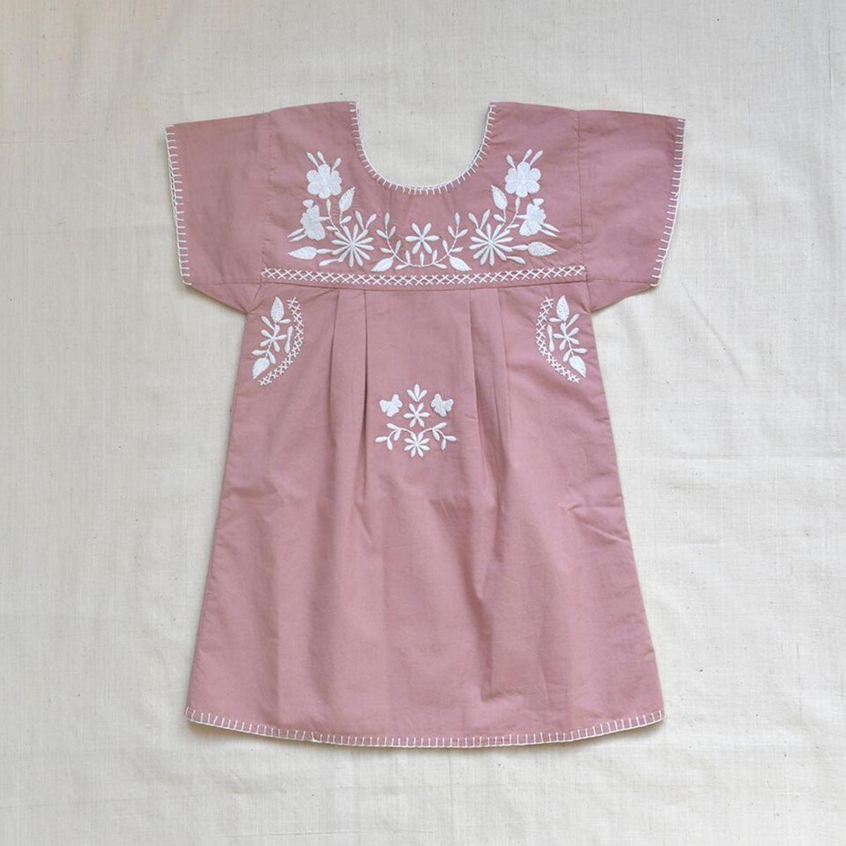 新品Apolina Jane dress 7-9Y 24SS Apolina Jayne Dress Winter Stripe Hazel | BIEN BIEN