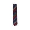 DRAKES Multi Colour Stripe D Flag Tie - MULTI - Thumbnail 1