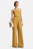 A.L.C. Presley Strapless Cotton Jumpsuit - Aged Bronze - Thumbnail 4