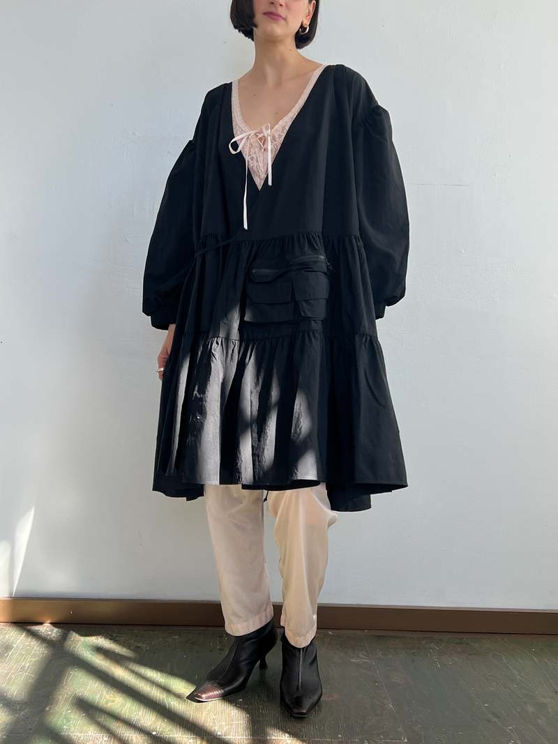 KkCo 〈Utility Wrap Dress 〉 Utility Wrap Dress in Ballet Pink – KkCo