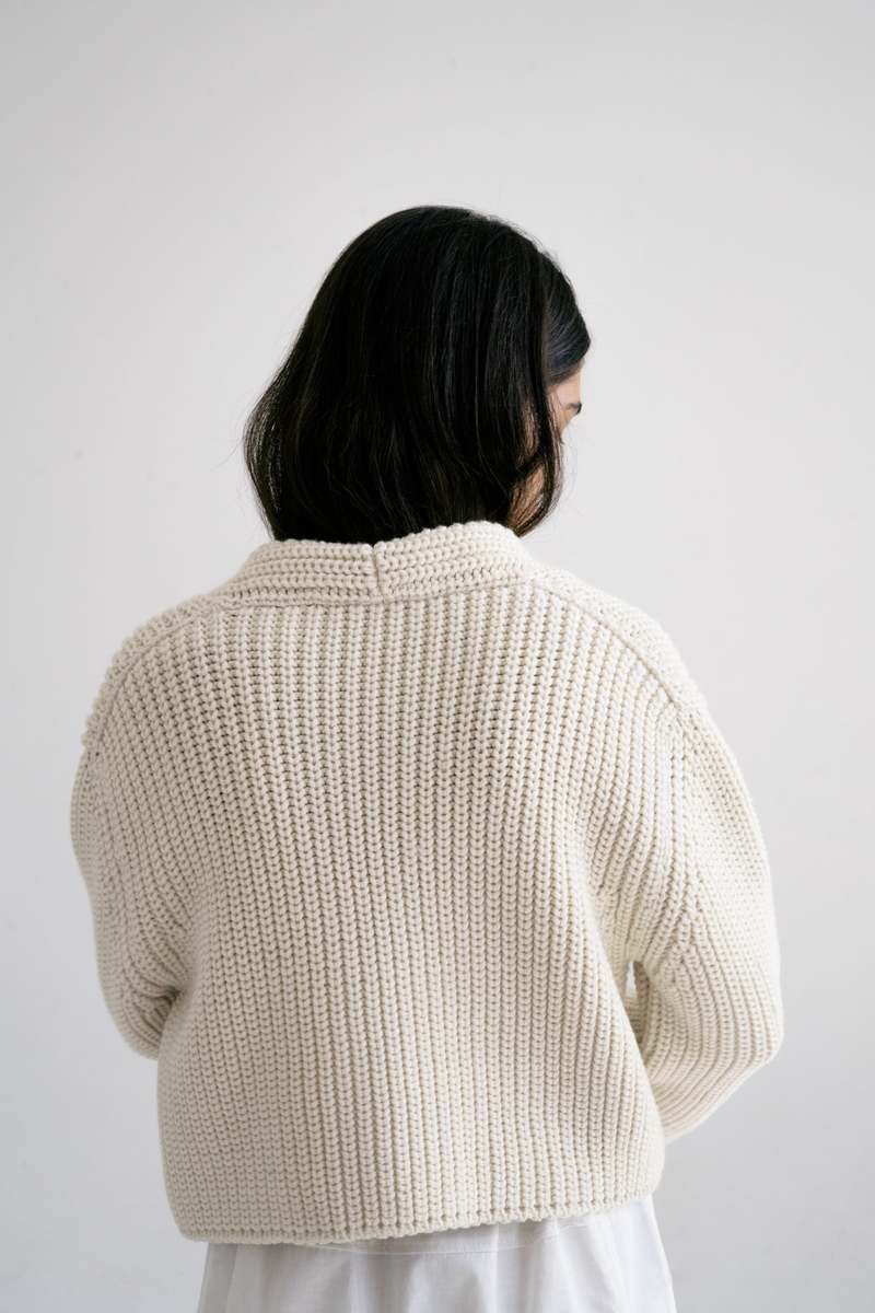 Ound Boj Cardigan - Ivory