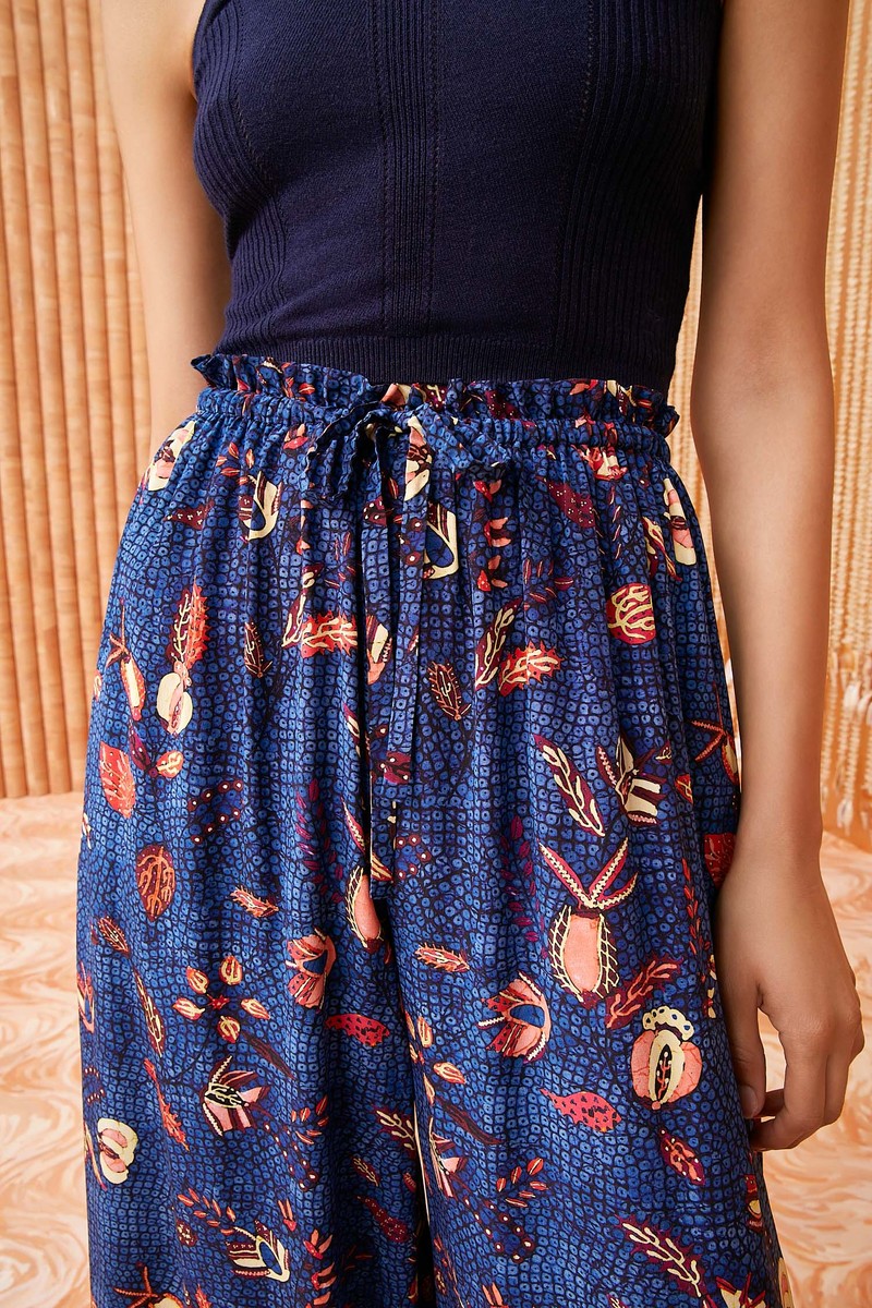 Ulla Johnson Sawyer Pant - Blue Dahlia | Garmentory