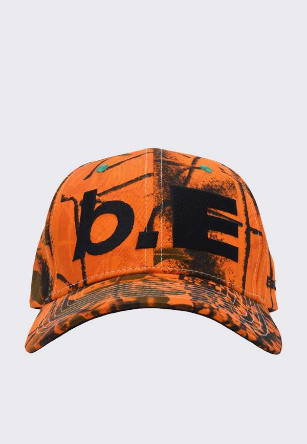 b.eautiful b.E Hat - Orange Camo | Garmentory