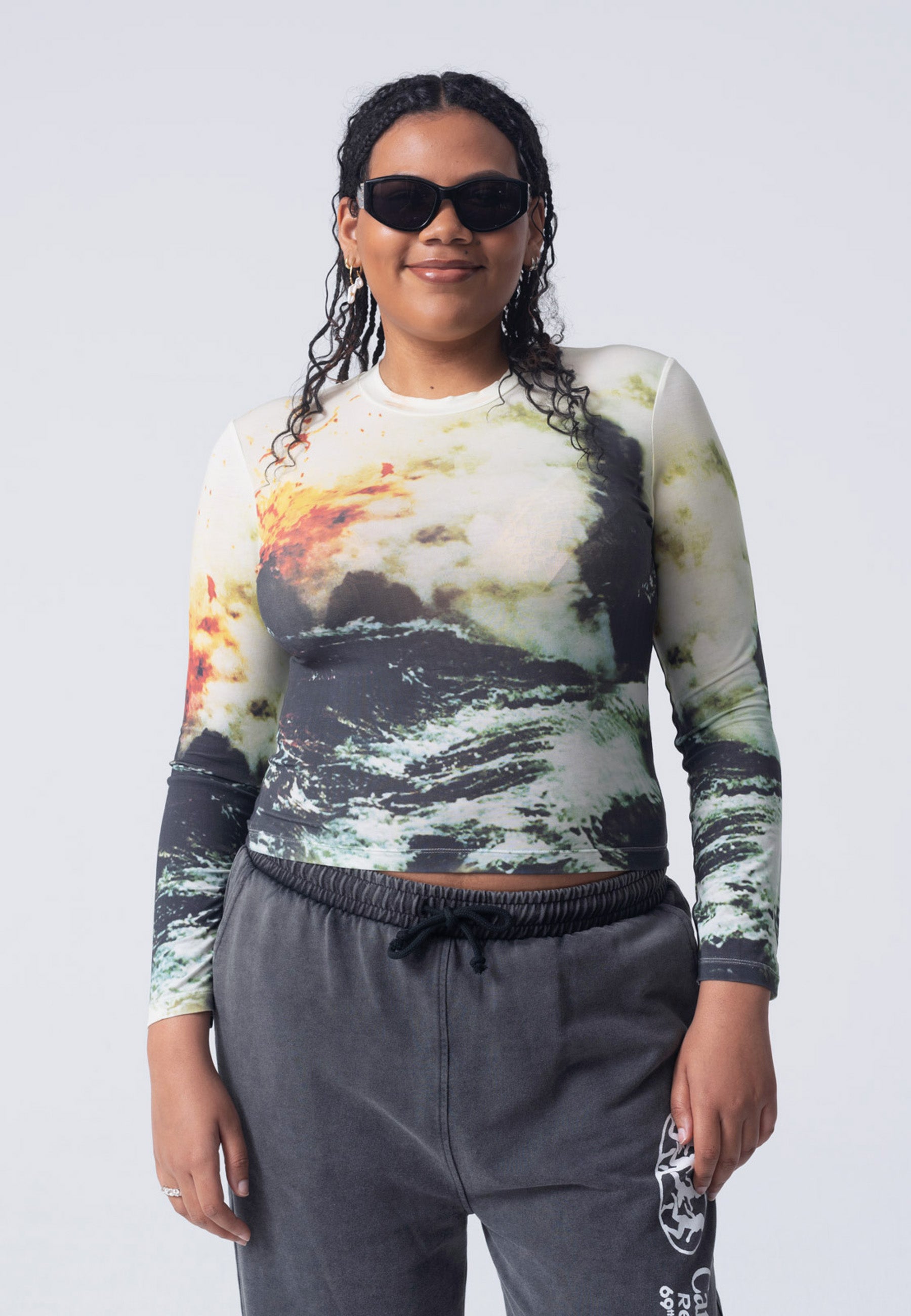 【Carne Bollente】I Lava you tops Carne Bollente I Lava You Top - Allover | Garmentory