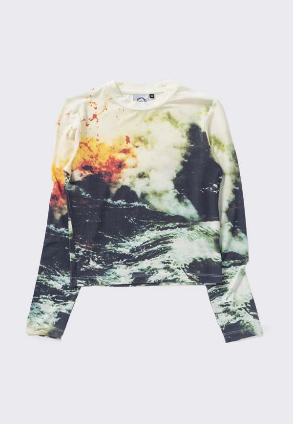 【Carne Bollente】I Lava you tops Carne Bollente I Lava You Top - Allover | Garmentory