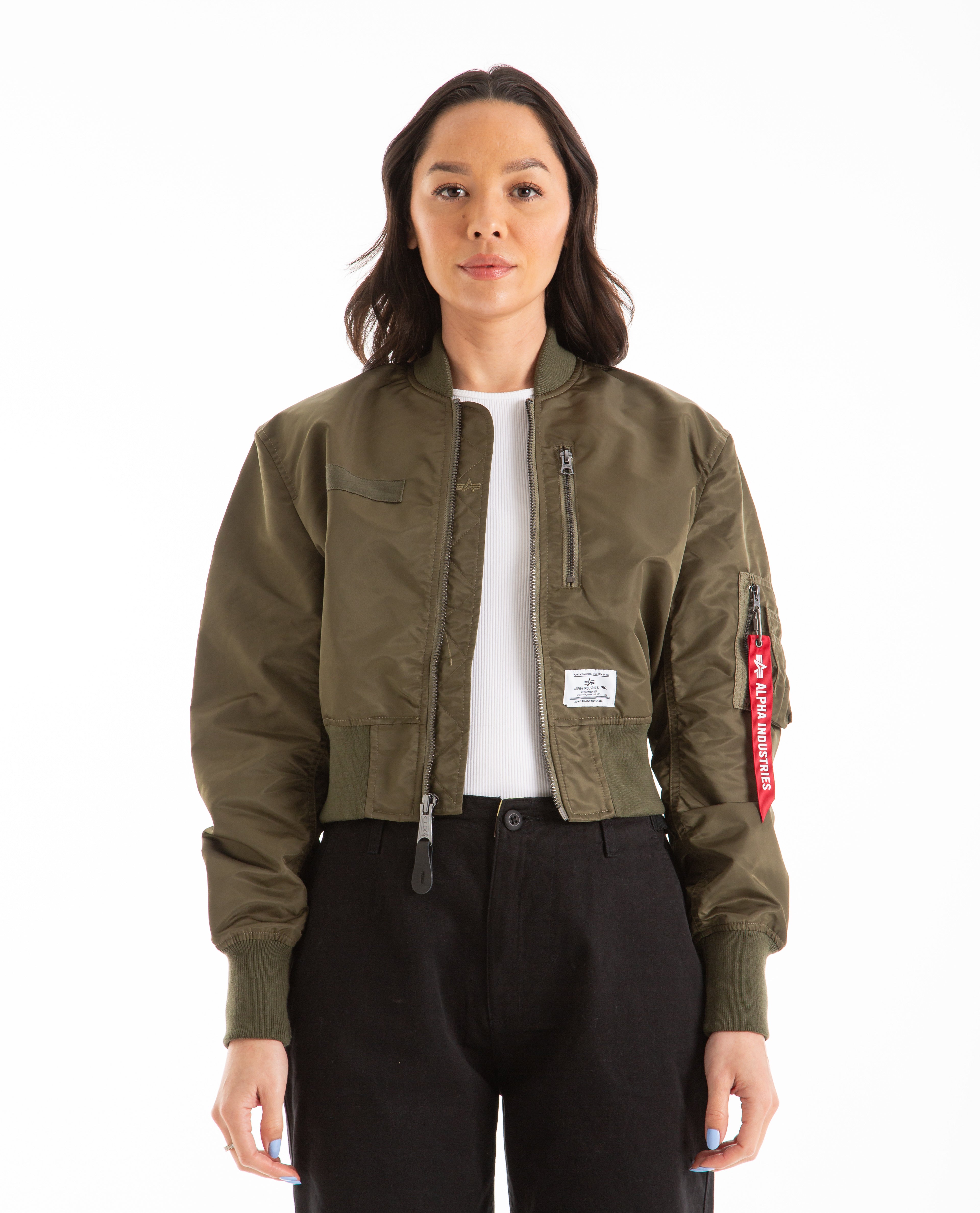 ALPHA INDUSTRIES Cropped Gen Ii Bomber Jacket | Garmentory